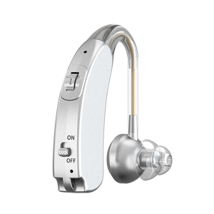 Aide auditive rechargeable BTE bon marché, sans ordonnance, derrière l'oreille, amélioration du son pour adultes et seniors malentendants - Product Image 1