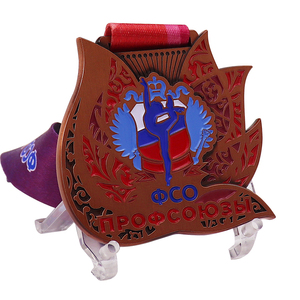 Personalized Custom <strong>Dance</strong> <strong>Medal</strong> 2D 3D Stainless Steel Waterproof Die Cast Ribbon for Street <strong>Dance</strong> Ballet Skating Rhythmic - Product Image 1