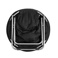 Vente en gros d'usine de meubles portables personnalisés confortables et portables jardin camping soucoupe lune planète pliante chaise de loisir pour paresseux