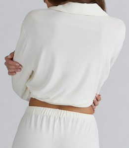 Pigiama di Lusso in Modal per <span class=keywords><strong>Donna</strong></span>, Morbido Abbigliamento da Notte, Set Pigiama Personalizzato, Abbigliamento Comodo per Casa e Notte - Product Image 2