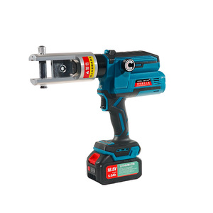 Pince hydraulique rechargeable portable DMY-240 à poignée droite pour le sertissage des bornes de câbles en cuivre et en aluminium - Product Image 1