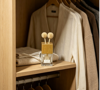 Diffuseur de parfum liquide naturel en gros pour voiture, mini flacon diffuseur à évaporation suspendu