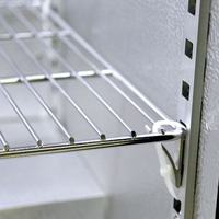 Mini-Doppeltür-Bar-Kühlschrank Kleine kompakte Luftkühlung Bier-Vitrine für den praktischen Gebrauch