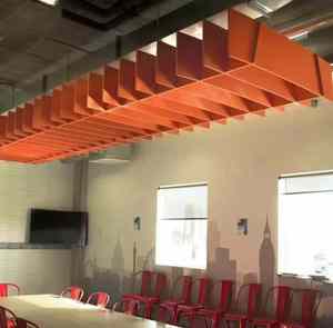 Chất lượng cao cong treo Acoustic tấm Trần linh hoạt cách âm 3D mô hình Giải pháp thiết kế cho các dự án - Product Image 4