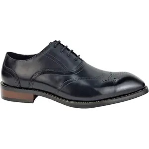 Chaussures d'affaires en cuir pour hommes Chaussures basses en cuir de vachette noir respirantes confortables vente en gros Chaussures formelles en cuir pour hommes personnalisés