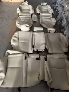 Lüks Tam Set Deri Su Geçirmez Araba Koltuk Kılıfı Dayanıklı Konforlu Hava Yastığı Uyumlu Her Mevsim Evrensel Uyum - Product Image 3