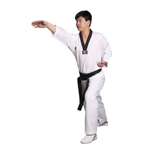 Woosung מדגם משלוח חינם אומנויות לחימה טאקוונדו dobok קוריאה סיטונאי טאקוונדו אחיד