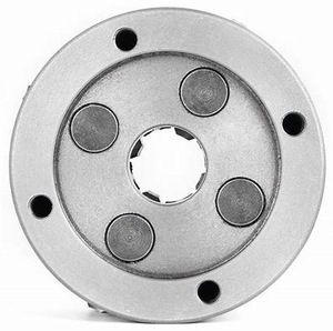 Mandril de torno y fresadora manual de 4 mordazas de acero Sanou K72-80 de 80 mm, calidad superior independiente, bajo precio, mandril de torno de 4 mordazas - Product Image 1