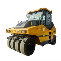 Compacteur routier à pneus en caoutchouc XP263, 4 pneus avant, 5 pneus arrière, pression au sol réglable pour les travaux de finition des surfaces routières
