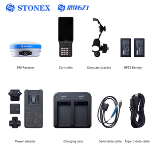 เครื่องรับสัญญาณ GPS RTK รุ่น Stonex S9II สำหรับงานสำรวจระดับมืออาชีพ รองรับฟังก์ชัน Google รับประกัน 3 ปี 1408 ช่องสัญญาณ - Product Image 5
