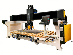Máquina <span class=keywords><strong>de</strong></span> <span class=keywords><strong>Corte</strong></span> <span class=keywords><strong>de</strong></span> Piedra CNC <span class=keywords><strong>de</strong></span> 4+1 Ejes, 3200*2000mm, Sierra <span class=keywords><strong>de</strong></span> Puente CNC para Cortar Losas <span class=keywords><strong>de</strong></span> Mármol, Fresadora <span class=keywords><strong>de</strong></span> Azulejos <span class=keywords><strong>de</strong></span> Granito, Router CNC para Piedra - Product Image 1