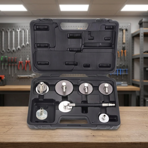 Kit d'adaptateurs de purge de frein Gamela (7 pièces métal + plastique, garantie 1 an, ajustement universel anglais) - Product Image 3