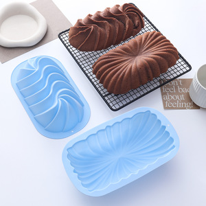 Moule à gâteau en silicone en spirale, 1 pièce, ustensile de pâtisserie pour la fabrication de gâteaux - Product Image 3