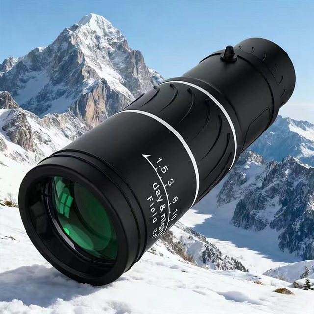 16x52 High-quality Optical Prism Monocular Long Range HD Spotting Scope for Bird Watching Hunting Concerts High-power Telescope