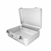 Petit étui de transport professionnel personnalisé pour instruments de vol Boîtes à outils légères et antichoc avec mousse d'aluminium