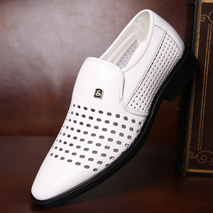 Chaussures en cuir PU pour hommes, respirantes en maille, <span class=keywords><strong>mocassins</strong></span> plats modernes, chaussures habillées formelles pour homme, <span class=keywords><strong>mocassins</strong></span> décontractés quotidiens - Product Image 2