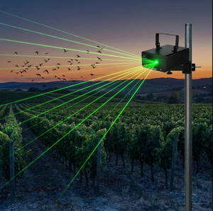 Répulsif à oiseaux automatique au laser, imperméable, pour extérieur, aéroport, terres agricoles, verger, parc industriel - Product Image 2