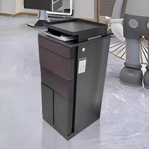 Mueble de Almacenamiento con Cajones para Herramientas de Peluquería, Gabinete para Herramientas de Peluquería de Acero Inoxidable - Product Image 4