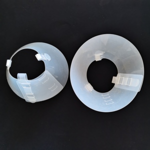 Kerah Hewan Peliharaan Elizabethan Berkualitas Tinggi Anti Gigit dan Anti Jilat untuk Penyembuhan Luka, Aman dan Dapat Disesuaikan - Product Image 3