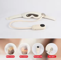 Masseur de tête avec compresse chaude, rechargeable, vibration, appareil de massage de la tête et des yeux, ABS, portable, usage domestique