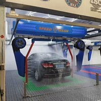 Lave-auto automatique, machine de lavage de voitures sans contact, lave-auto certifié CE, exportation mondiale