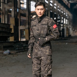 Ngụy trang ngoài trời chiến đấu ACU chiến thuật đa màu sắc ngoài trời Quần áo chiến thuật phù hợp với/đồng phục chiến thuật - Product Image 3