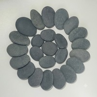Pierres à peindre plates de 5-8 cm, lisses, naturelles, écologiques, non toxiques, pour loisirs créatifs, projets artistiques pour enfants, graffiti, mandala