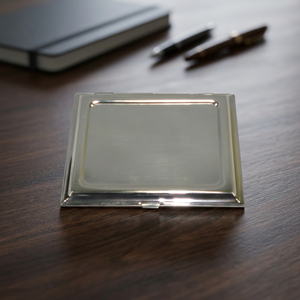 Conteneur en laiton plaqué argent - Product Image 2