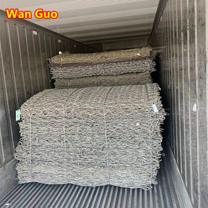 Nặng nề mạ kẽm Dễ dàng cài đặt <span class=keywords><strong>gabion</strong></span> hộp giữ lại tường kim loại gabions giá - Product Image 5