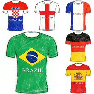 2026 Brasilien Spanien Deutschland Frankreich England Kroatien Marokko Schweden Schweiz Mexiko Kanada Portugal Nationalmannschaft Sporttrikots - Product Image 1