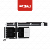 DXTECH Découpeuse laser à prix abordable pour tubes métalliques 3015 1000W, machine de découpe laser fibre CNC pour tôles et tubes en acier inoxydable