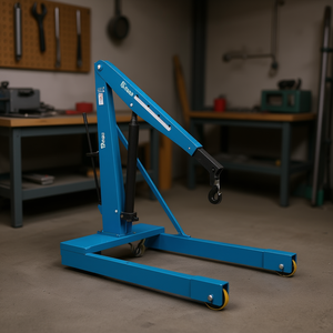 Ttake Hydraulic Trolley Crane 1 Ton Capacity Portable Workshop Lift Equipment - Product Image 3
