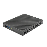 Pas cher Mini Pcs Intel Celeron N3150 N3160 Procesador 2.24 GHz So Dimm DDR3L Industrial Embedded Fanless PC Support Linux Win10 OS