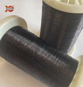 Chịu nhiệt độ cao 240 ℃ cực 400 ℃ pisvwspeaker Phụ kiện dây Đồng màu Đen pisvw cho cuộn dây bằng giọng nói - Product Image 1