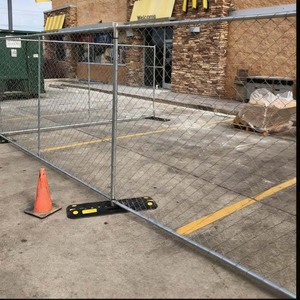 Nhà máy trực tiếp tạm thời Chuỗi liên kết hàng rào dây lưới dễ dàng để cài đặt nhúng nóng mạ kẽm có thể tháo rời Chuỗi liên kết hàng rào - Product Image 3