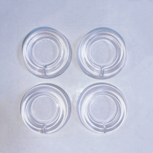 Kit de Manijas de Puerta de Silicona sin Perforaciones, Lavables, Reutilizables, Diseño Silencioso, Ecológico, Alta Transparencia - Product Image 3