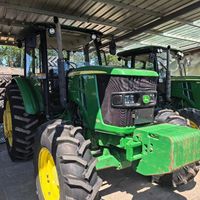 Tracteur agricole d'occasion John 6B1204, 120 CV, moteur diesel 4 cylindres, en bon état, pour exportations mondiales de tracteurs agricoles d'occasion