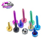 Титановый мотоцикл Tmj M4/M5/M6 железные пластины зубья титанового сплава самонарезающие винты для мотоцикла и электромобиля