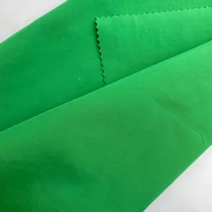 Tela Taslan muestra gratis 100% Nylon impermeable a prueba de viento 228T tela Nylon Taslan para chaqueta de plumón al aire libre