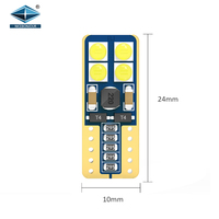 Luz de lámpara LED 3030 SMD T10 Luz automática 12V Nueva condición Señal de giro Lente de lectura de coche Bombillas LED