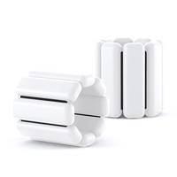 1LB Accessoires de Pilates en gros, Poids de cheville et de poignet réglables en silicone pour l'exercice, avec logo personnalisé