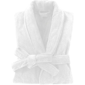 Albornoz de Lujo de Terciopelo Bordado 100% Algodón para Hombre y Mujer, Personalizado para Hoteles, Venta al por Mayor - Product Image 1