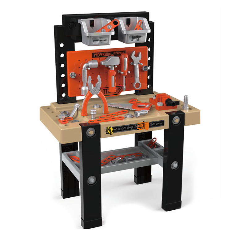 64 шт. детский игрушечный верстак инструменты и дрель для строительства инструмент для мастерской верстак Обучающий игровой набор для детей