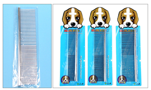 <span class=keywords><strong>Pettine</strong></span> in Metallo per Toelettatura Cani e Gatti, Rimozione Peli e Nodi, Vendita Calda - Product Image 6