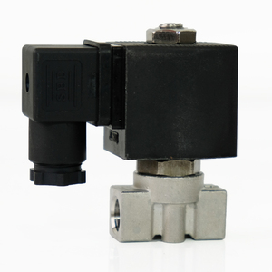 Darhor 2 voies petite taille 1/8 ''1/4'' électrovanne pour gaz SS304 vanne d'eau électrique - Product Image 2
