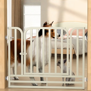 <span class=keywords><strong>Barrière</strong></span> de sécurité <span class=keywords><strong>pour</strong></span> animaux de compagnie sans perçage, réglable de 60 à 100 cm, en fer, <span class=keywords><strong>pour</strong></span> escaliers et portes, protection enfant, sans perçage - Product Image 1