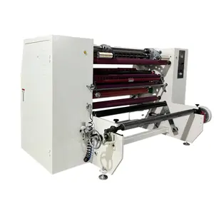 Hoge Kwaliteit Rechte Druk Roller Hoge Snelheid Snijmachine Bubbelvrije Bopp Printing Tape Snijmachine