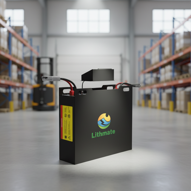 Custom Material Handing 24V 100Ah Lithium Electric Pallet Truck for Warehouse Logistics and Material Transport