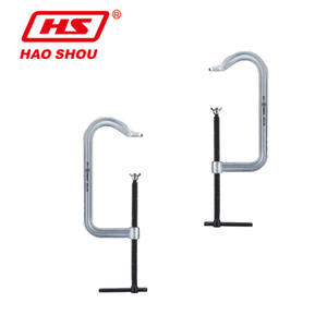 Industrial Grade All-Steel Quick Clamp Fixture F-Clamp Bar Clamp <b>Tooling</b> for Woodworking Heavy-Duty Forged and Welded - Product Image 1