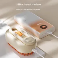 Brosse de massage de nettoyage d'épilation d'animal familier du Portable 3-en-1 de Offre Spéciale avec le jet de vapeur pour le produit de toilettage de salle de bains